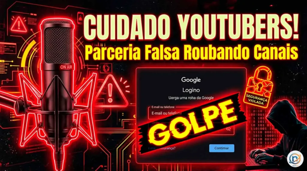 Golpes de Parceria no youtube