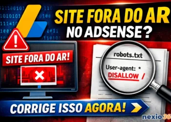 “Site Fora do Ar” no AdSense? Veja o Erro no robots.txt que Pode Estar Bloqueando Seu Site