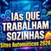 Sites de Inteligência Artificial Que Funcionam Sozinhos